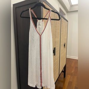 Pitusa Standard (One Size) white cheetah swim cover-up